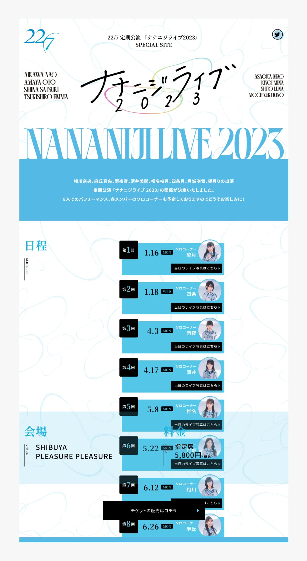 ナナニジライブ