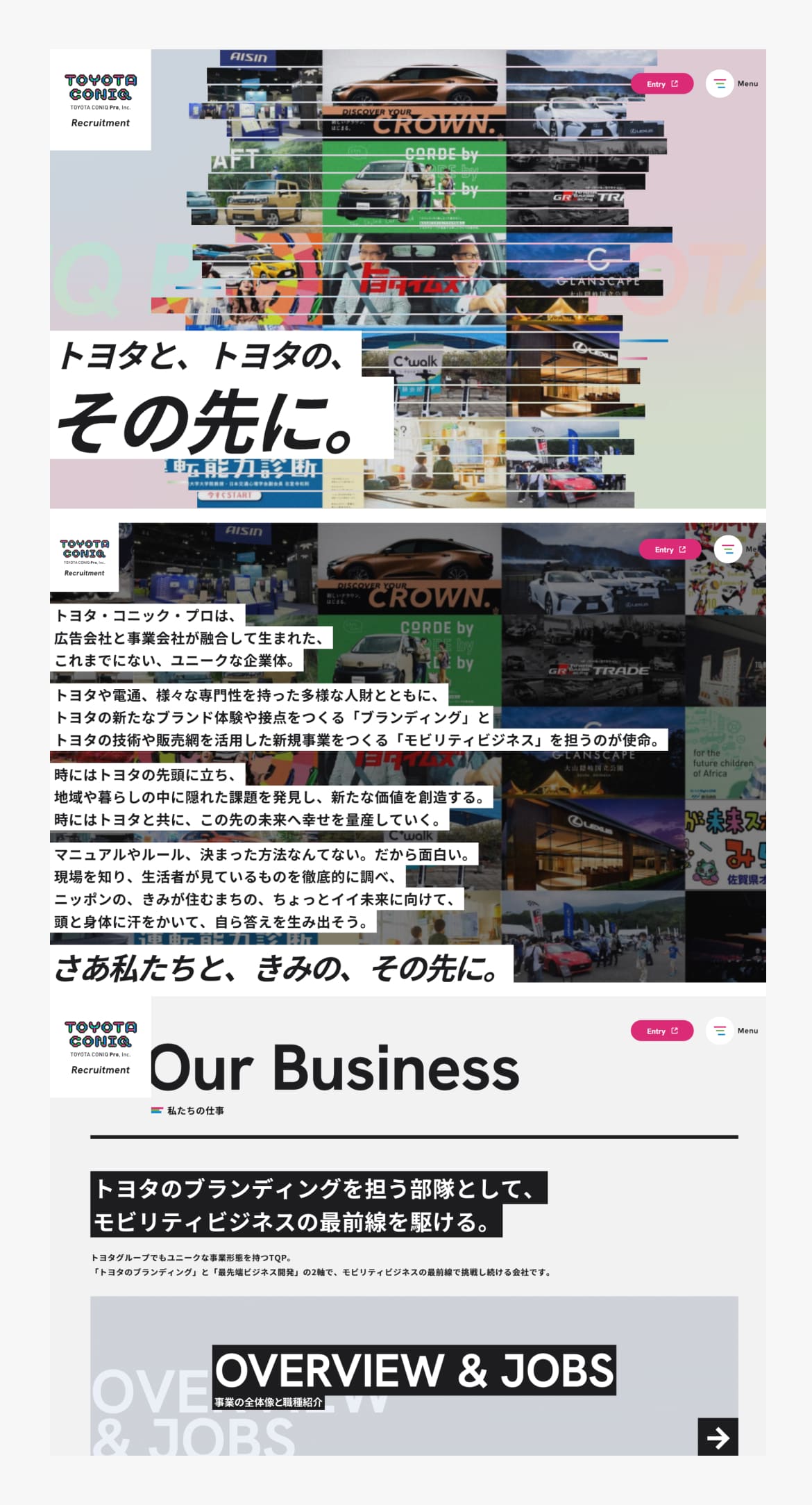 TOYOTA CONIQ PRO, Inc. Recruitment