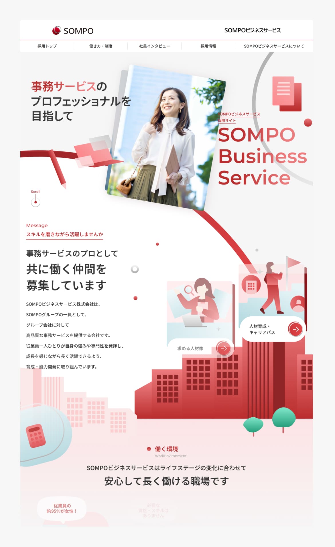 ＳＯＭＰＯビジネスサービス株式会社採用情報
