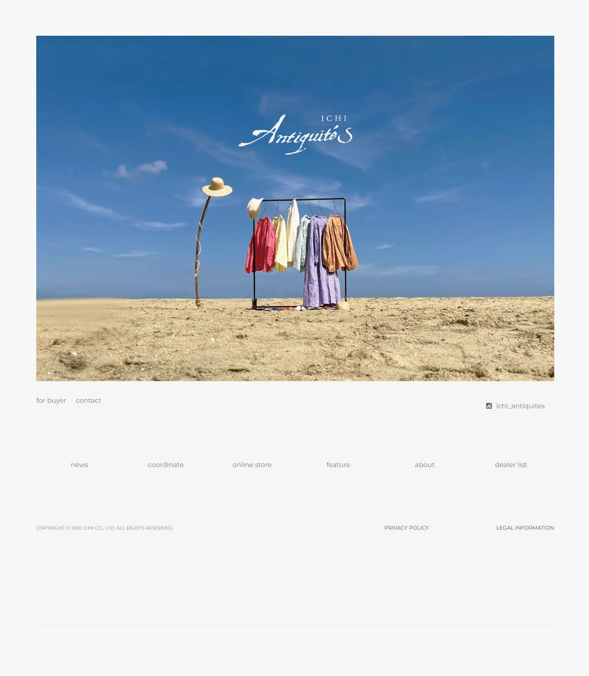 ＩＣＨＩ公式サイト