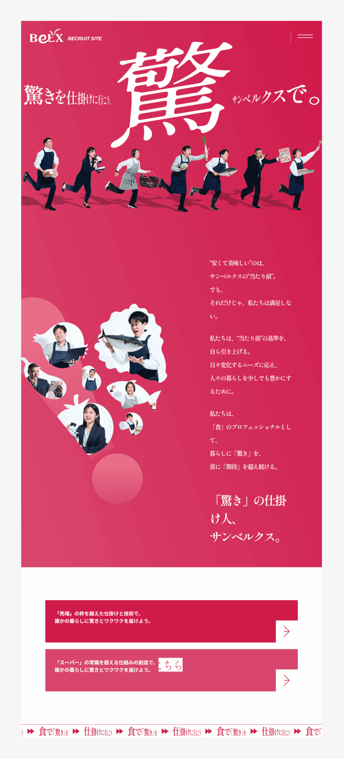 株式会社サンベルクス 採用サイト
