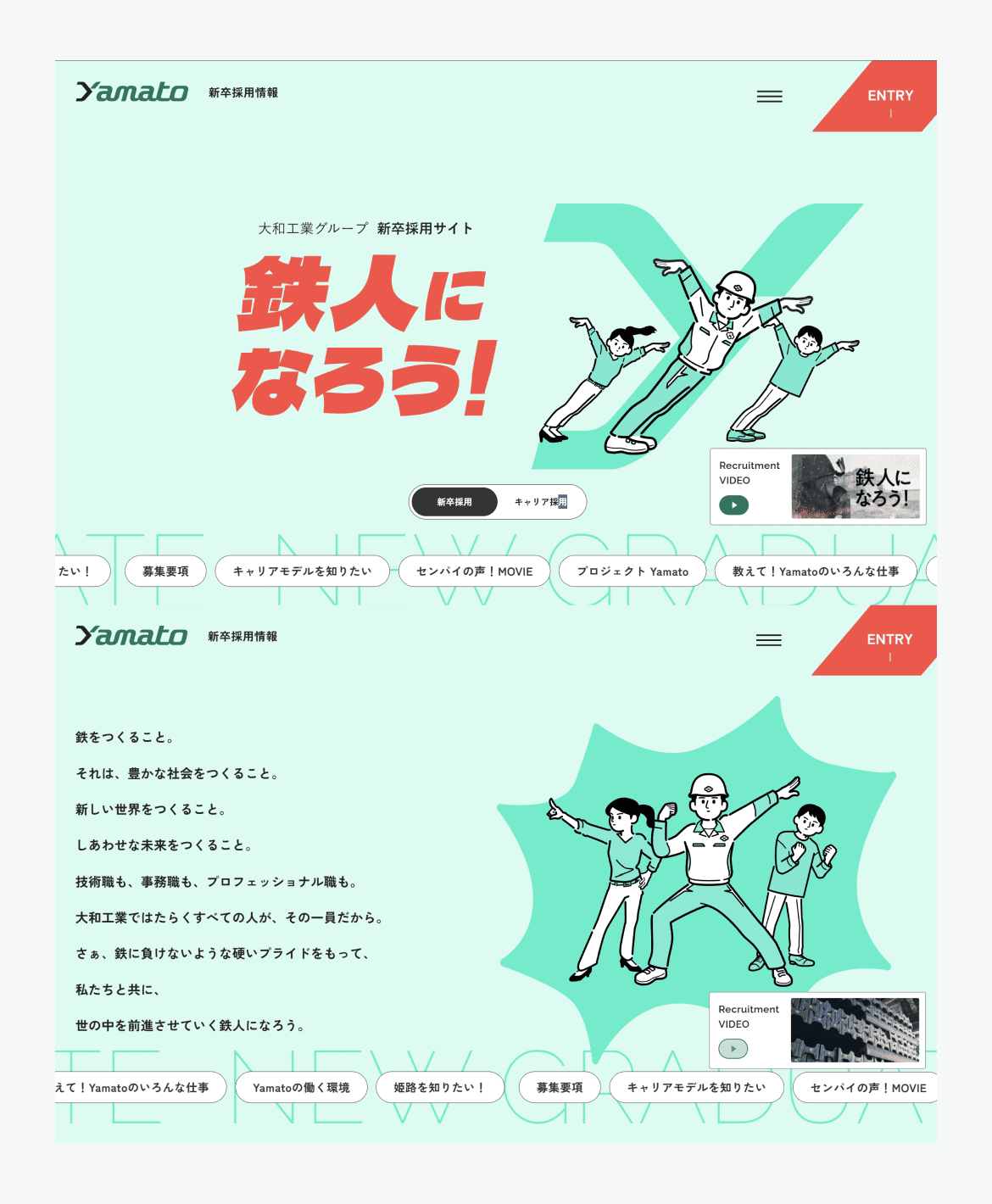 大和工業グループ 採用サイト