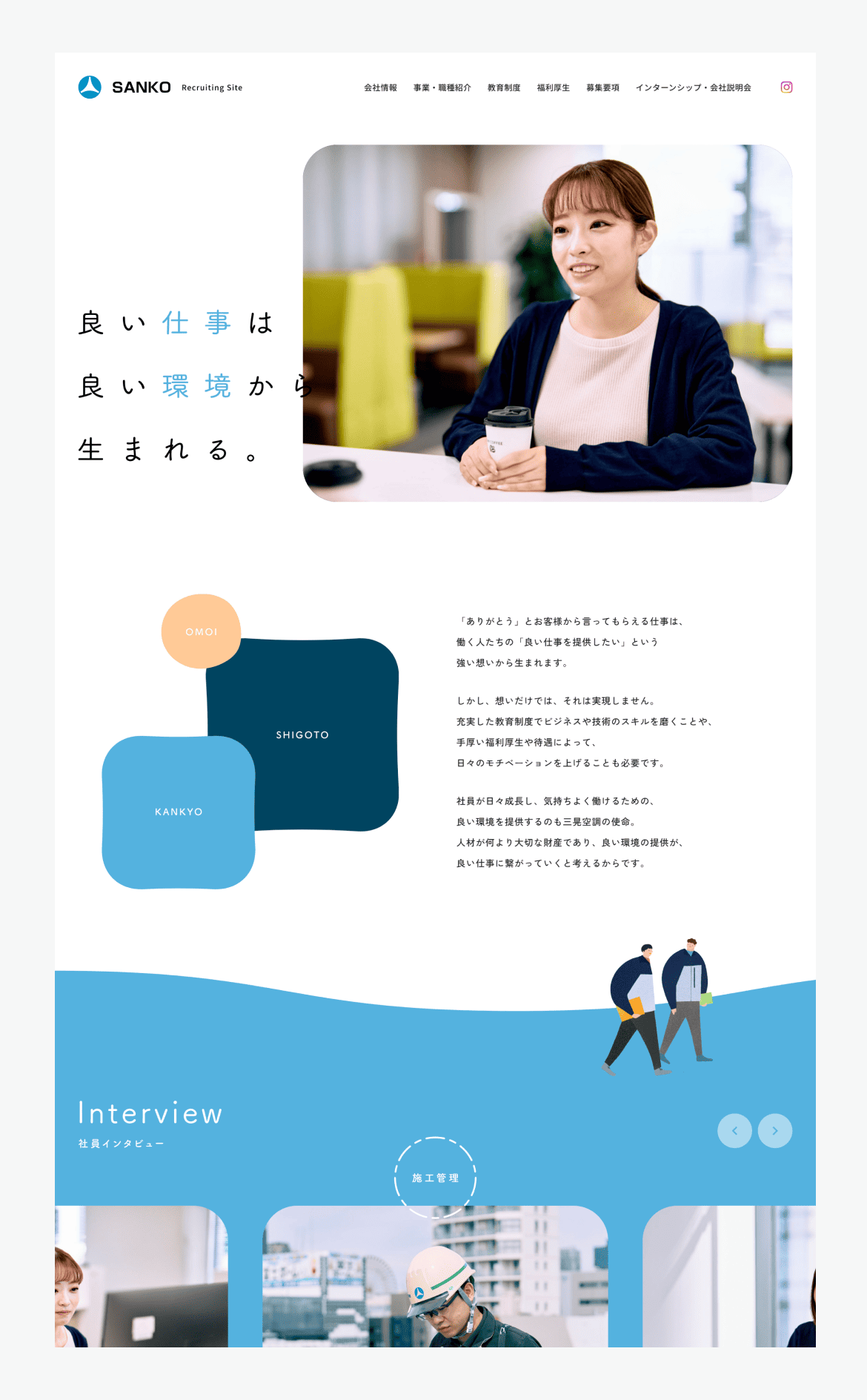 株式会社三晃空調 採用サイト