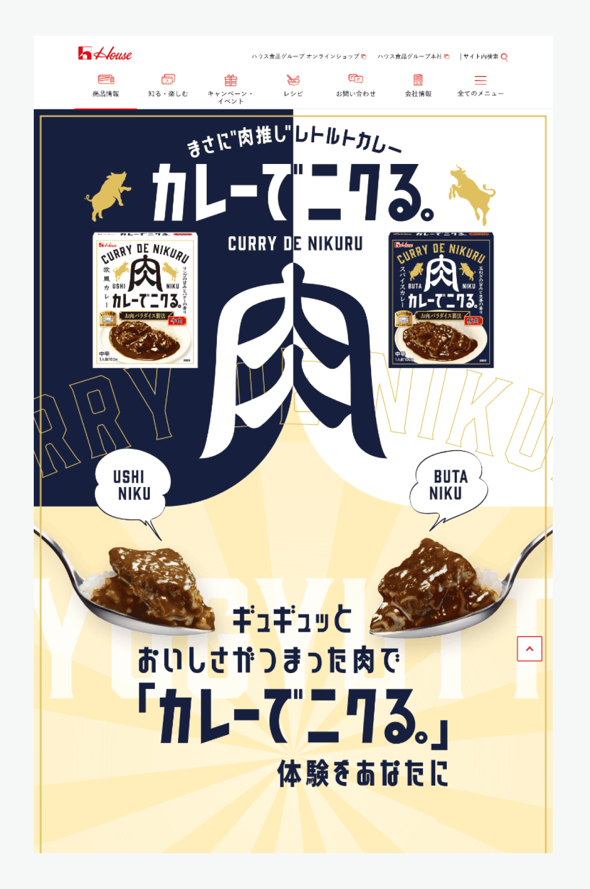 カレーでニクる