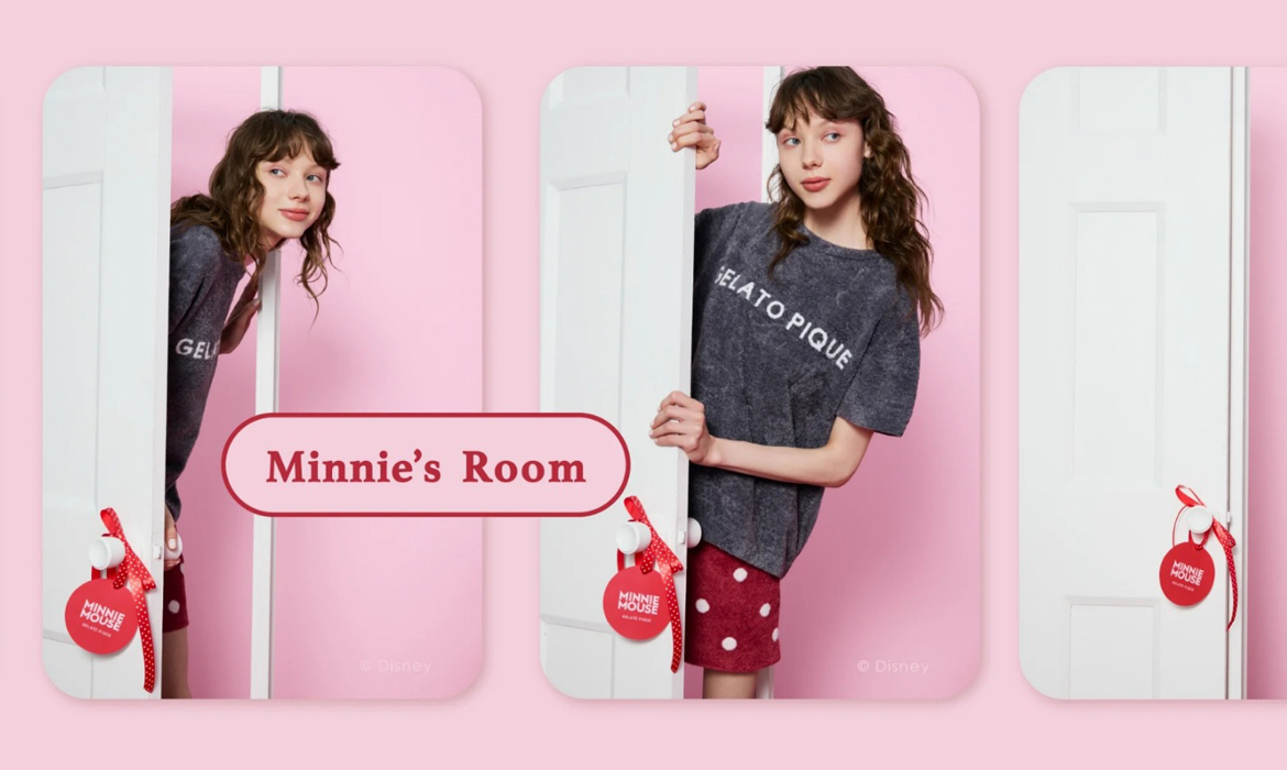 Disney MINNIE MOUSE COLLECTION │ gelato pique (ジェラートピケ)公式サイト