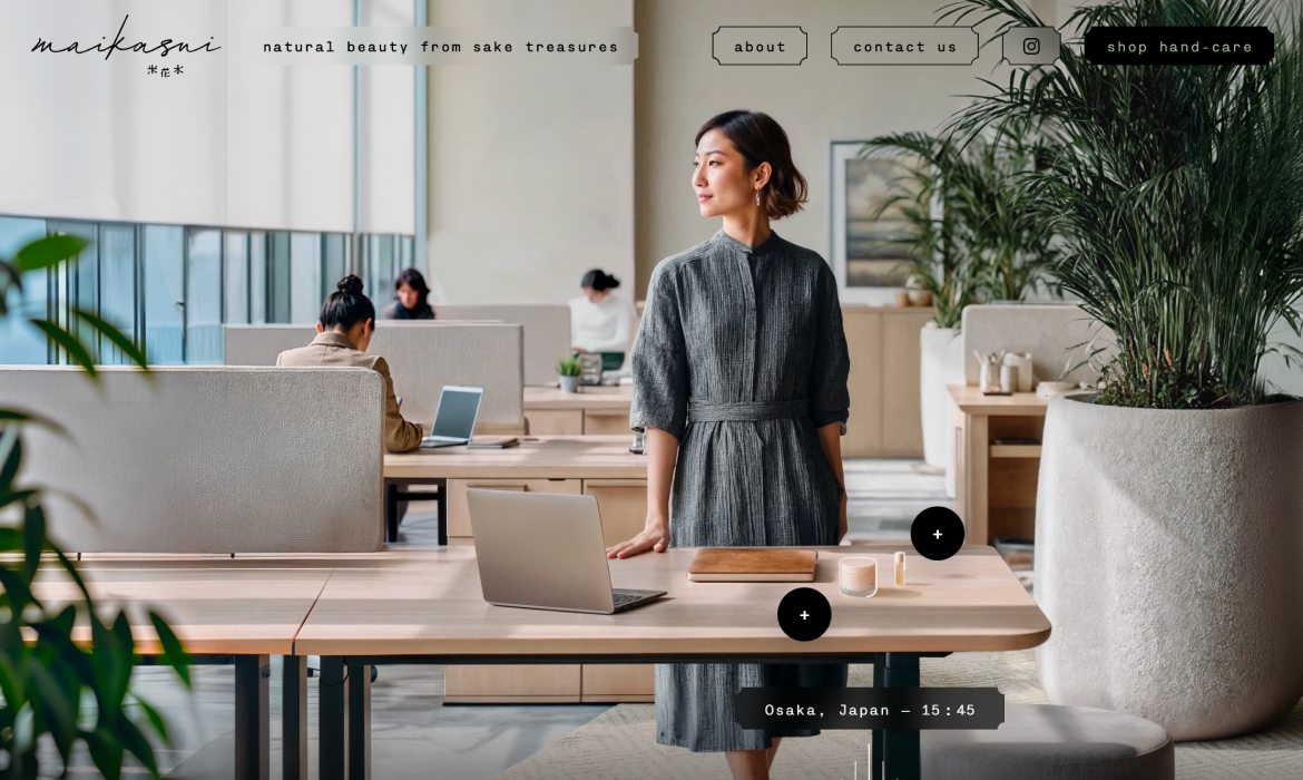 maikasui - natural beauty from sake treasures