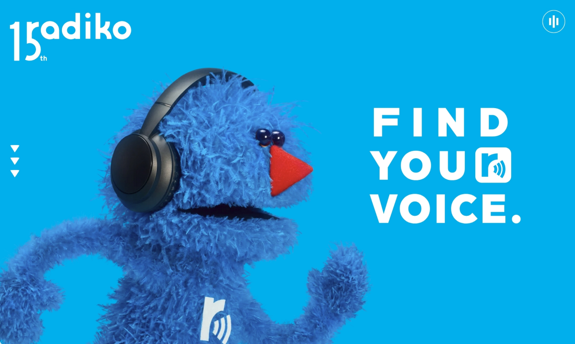 radiko15周年特設サイト - FIND YOUR VOICE.
