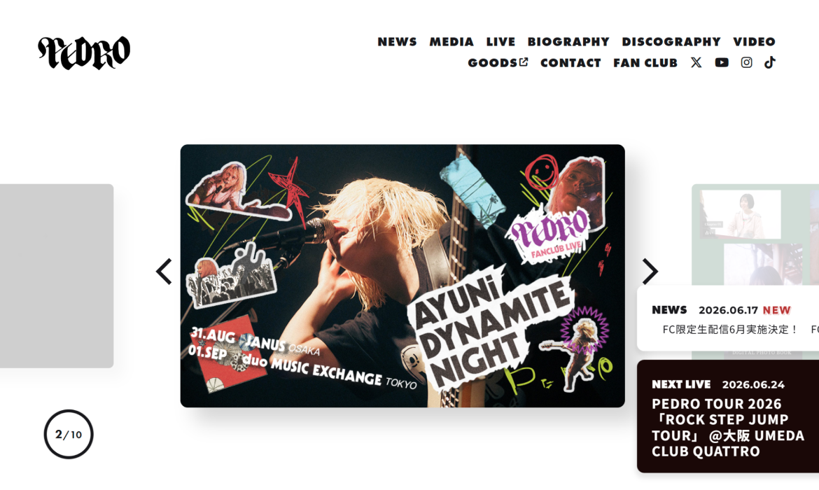 PEDRO OFFICIAL SITE