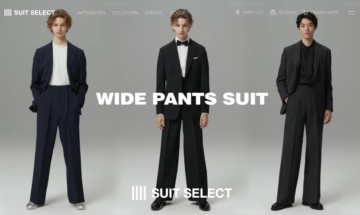 SUIT SELECT | スーツセレクト公式ブランドサイト