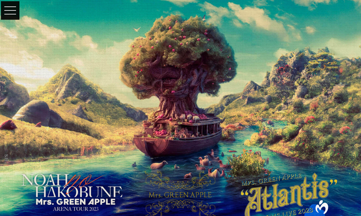 LIVE Blu-ray / DVD ２タイトル同時発売「ARENA TOUR 2023 “NOAH no HAKOBUNE”」「DOME LIVE 2023 “Atlantis”」特設サイト